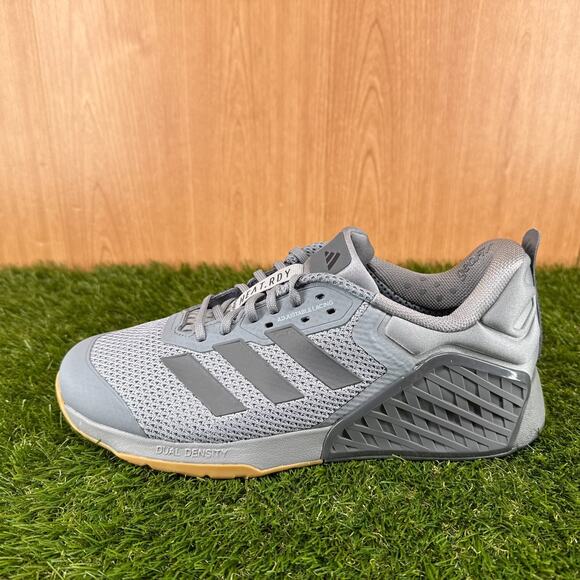 adidas Dropset 3 Grey Core Black Training Shoes ID8627 Men\'s Size 11 main image 7